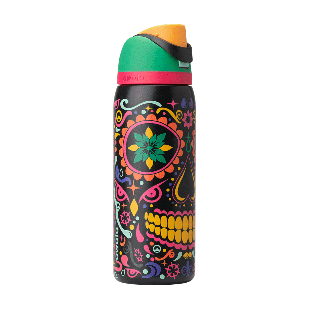 Sugar Skull Water Bottle XTTPY